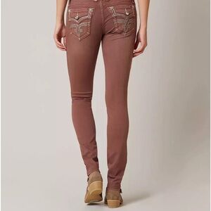 Rock Revival Mauve Margie Skinny Jeans‎